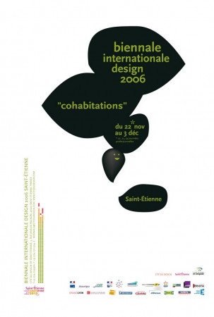 Affiche de la Biennale Internationale Design Saint-Étienne 2006