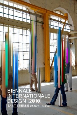 Affiche de la Biennale Internationale Design Saint-Étienne 2010
