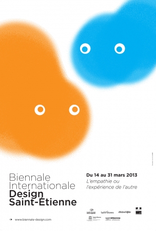 Affiche de la Biennale Internationale Design Saint-Étienne 2013 - Conception : T