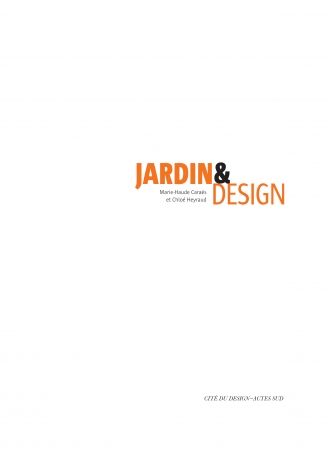 Couverture du livre : Jardin et design.