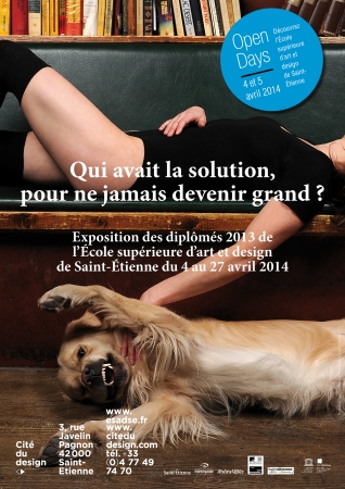 Affiche exposition "Qui avait la solution..."