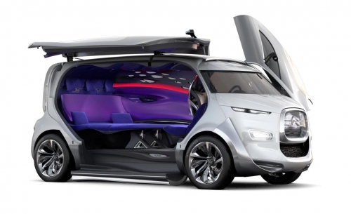 Tubik, concept-car : shuttle technologique, Citroën, 2011
Crédit citroën