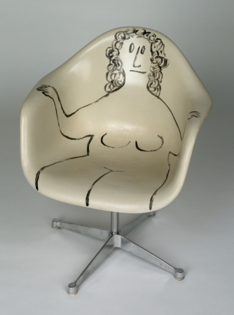 Fauteuil de Charles et Ray Eames (© droits réservés, © The Saul Steinberg Founda