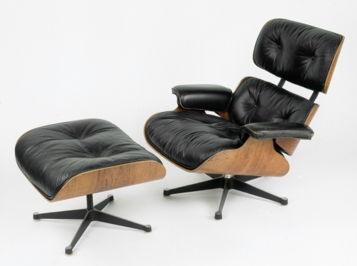 Fauteuil Lounge Chair and Ottoman de Charles et Ray Eames (© droits réservés)