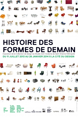 Affiche exposition Histoire des formes de demain 