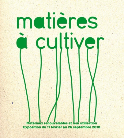 Matières à cultiver - Affiche de l'exposition