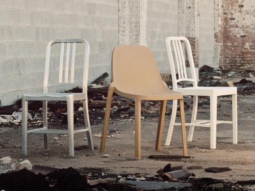 Broom Chair, chaise, Philippe Starck & Emeco, déchets bois et plastiques com