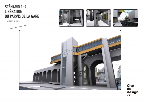Propositions de scénarios de réaménagement de la gare Carnot
