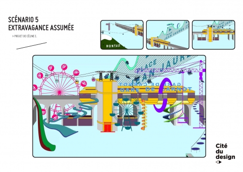 Proposition de scénario de réaménagement de la gare Carnot