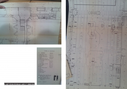 Images et documents de réalisation du chantier du Hall 3 de la Gare de Lyon