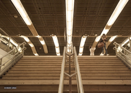 Hall 3, Gare de Lyon, avril 2016. ©Vincent Leroux