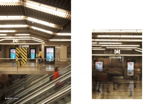 Hall 3, Gare de Lyon, avril 2016. ©Vincent Leroux