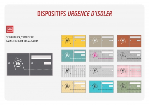 Urgence d'isoler : laboratoire de conception