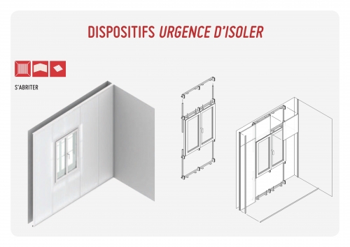 Urgence d'isoler : laboratoire de conception