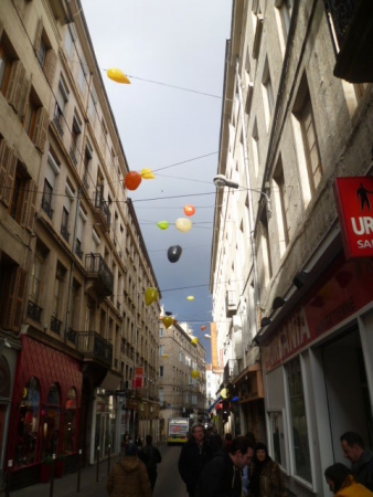 Vue de l'installation rue Georges Teissier