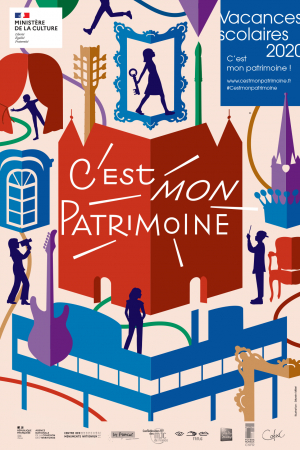 affiche c'est mon patrimoine